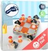 SMALL FOOT Tic Tac Toe Magnetic -  magnetyczna gra kółko i krzyżyk