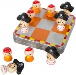 SMALL FOOT Tic Tac Toe Magnetic -  magnetyczna gra kółko i krzyżyk