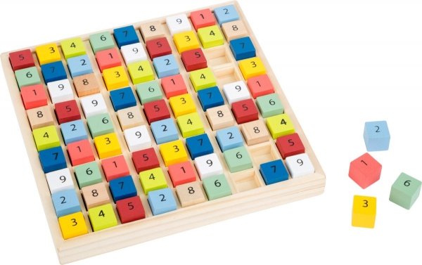 SMALL FOOT Drewniana Gra Sudoku