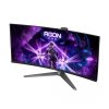 AOC AGON PRO AG346UCD monitor komputerowy 86,4 cm (34) 3440 x 1440 px Wide Quad HD QD-OLED Czarny, Szary