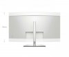 Zakrzywiony monitor Dell UltraSharp U4025Qw 40 - Płaski ekran - 101,6 cm