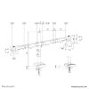 Uchwyt do monitora na biurko / Dual DS60-600BL2 NEOMOUNTS