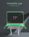 Podstawka pod laptopa ICY BOX IB-NH300 Srebrny Aluminium Silikon 43.2 cm (17) 3 kg 15 cm