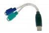 Digitus Konwerter/Adapter USB do PS/2 2x Mini-Din 6/Ż, USB A/M