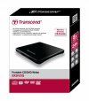 Transcend Nagrywarka zewnętrzna Ultra-slim DVD USB czarna
