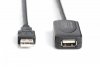 Digitus Kabel przedłużający USB 2.0 HighSpeed Typ USB A/USB A M/Ż aktywny 25m Czarny