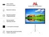 Maclean Ekran projekcyjny MC-680 112 1:1 stojak