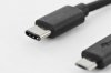 Digitus Kabel połączeniowy USB 2.0 HighSpeed Typ USB C/microUSB B M/M czarny 1,8m