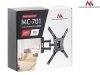 Maclean Uchwyt do telewizora lub monitora 23-55 cali 30kg uniwersalny MC-701 max vesa 400 x 400 Czarny