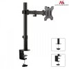 Maclean Uchwyt biurkowy do monitora LCD MC-752 13-32 cale 8kg vesa 75x75,100x100 Pojedyńcze ramię