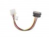 Lanberg Kabel SATA zasilający - Molex M/F 15cm