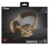 Trust Słuchawki Radius Gaming GXT 310D - desert