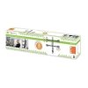 Techly Uchwyt nabiurkowy na 4 monitory 13-27cali 4x10kg, czarny