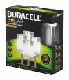 Duracell Lampa solarna ogrodowa LED metal-szkło 6/7,5lm 6-10h 4 sztuki