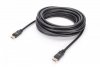 Digitus Kabel połączeniowy DisplayPort z zatrzaskami 4K 60Hz UHD Typ DP/DP M/M 15m Czarny