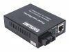 Intellinet Media konwerter Gigabit PoE+  1000Base-T RJ45/1000Base-LX (SC) SM 20km