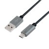LogiLink Kabel USB 2.0 A męski do Micro-B męski, dł. 2m Szary