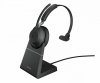 Jabra Słuchawki Evolve2 65 Stand Link380a MS Mono czarne