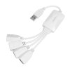LogiLink Hub 4xUSB 2.0 Biały