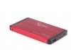 Gembird Obudowa zewnętrzna 2.5 USB 3.0 czerwona