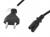 Lanberg Kabel euro CEE 7/16-C7 3m  VDE 3m  CA-C7CA-11CC-0030-BK