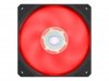 Cooler Master Wentylator do zasilacza/obudowy SickleFlow 120 LED Czerwony