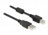 Delock Kabel USB-A(M)-USB-B(M) 2.0 1m czarny
