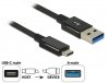 Delock Kabel USB-C(M)-US B-A(M) 3.1 GEN 2 0.5m