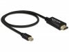 Delock Kabel DisplayPort MINI(M) V1.1A - HDMI-A (M) 0,5m