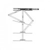Hama Uchwyt Full Motion ultra slim 48 cali 2 ramiona