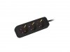 Lanberg Listwa przedłużacz 1,5m 3X230v c PS0-03F-0150-BK