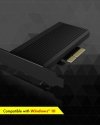 IcyBox Karta PCI na M.2 SSD NVMe IB-PCI208-HS z radiatorem