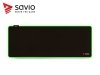 Elmak Podkładka pod mysz gaming SAVIO LED Edition Turbo Dynamic XL 900x400x3mm, krawędzie LED RGB, Obszyta