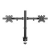 LogiLink Uchwyt na 2 monitory VESA, 17-27 cali, 7kg max