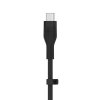Belkin Kabel BoostCharge USB-C do Lightning silikonowy 3m, czarny