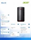 Acer Desktop Nitro 50 N50-620 i5-11400F/RTX3060Ti/16GB/512GB SSD