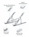 AUKEY HD-LT07 Aluminiowa składana podstawka pod laptopa, tablet, smartfon | etui | 6-stopniowy kąt nachylenia