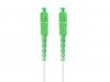 Lanberg Patchcord światłowodowy Sm Sc/Apc-Sc/Apc Simplex 3.0mm 25m biały