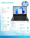 HP Inc. Notebook OMEN 16-k0134nw W11H/16.1/i7-12700H/1TB/16GB 712W6EA