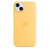 Apple Etui silikonowe z MagSafe do iPhone 14 Plus - bladożółte