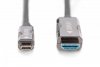 Digitus Kabel adapter hybrydowy AOC USB Typ C na HDMI 4K 60Hz 15m