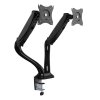 LogiLink Uchwyt na 2 monitory, 13-27 cali, max 2x6kg