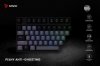 Savio Klawiatura mechaniczna Rampage Outemu Brown, anti-ghosting, RGB