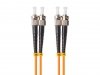 Lanberg Patchcord światłowodowy MM ST/UPC-ST/UPC DUPLEX 3.0MM OM2 50/125 LSZH 5m pomarańczowy