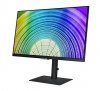 Samsung Monitor 24 cale ViewFinity S6 IPS 2560x1440 WQHD 16:9 1xHDMI 1xUSB-C 2xDP (In+Out) 1xUSB 3.0, 2xUSB 2.0  5ms HAS+PIVOT p