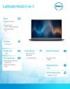 Dell Notebook Latitude 9440 2in1 Win11Pro i7-1365U/32GB/512GB SSD/2in1 14.0 QHD+ Touch/Intel Iris Xe/FgrPr/IR Cam/Mic/WLAN + BT/