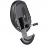Defender Mysz bezprzewodowa silent click AURIS MB-027 800/1200/1600 DPI czarna