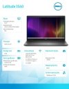 Dell Notebook Latitude 3540 Win11Pro i5-1335U/8GB/512GB SSD/15.6 FHD/Intel Iris Xe/FgrPr/FHD Cam/Mic/WLAN+BT/Backlit Kb/3 Cell/3