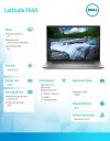 Dell Notebook Latitude 7640 Win11Pro i7-1355U/16GB/512GB SSD/16.0 FHD/Intel IrisXe/ThBlt & FgrPr & SmtCd/FHD/IR Cam/Mic/LTE 4G+B