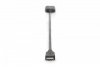 Digitus Kabel Rozdzielacz/Splitter HDMI 2.0 UHD 4K 60Hz Typ HDMI A/2xHDMI A M/Ż 0,5m Czarny